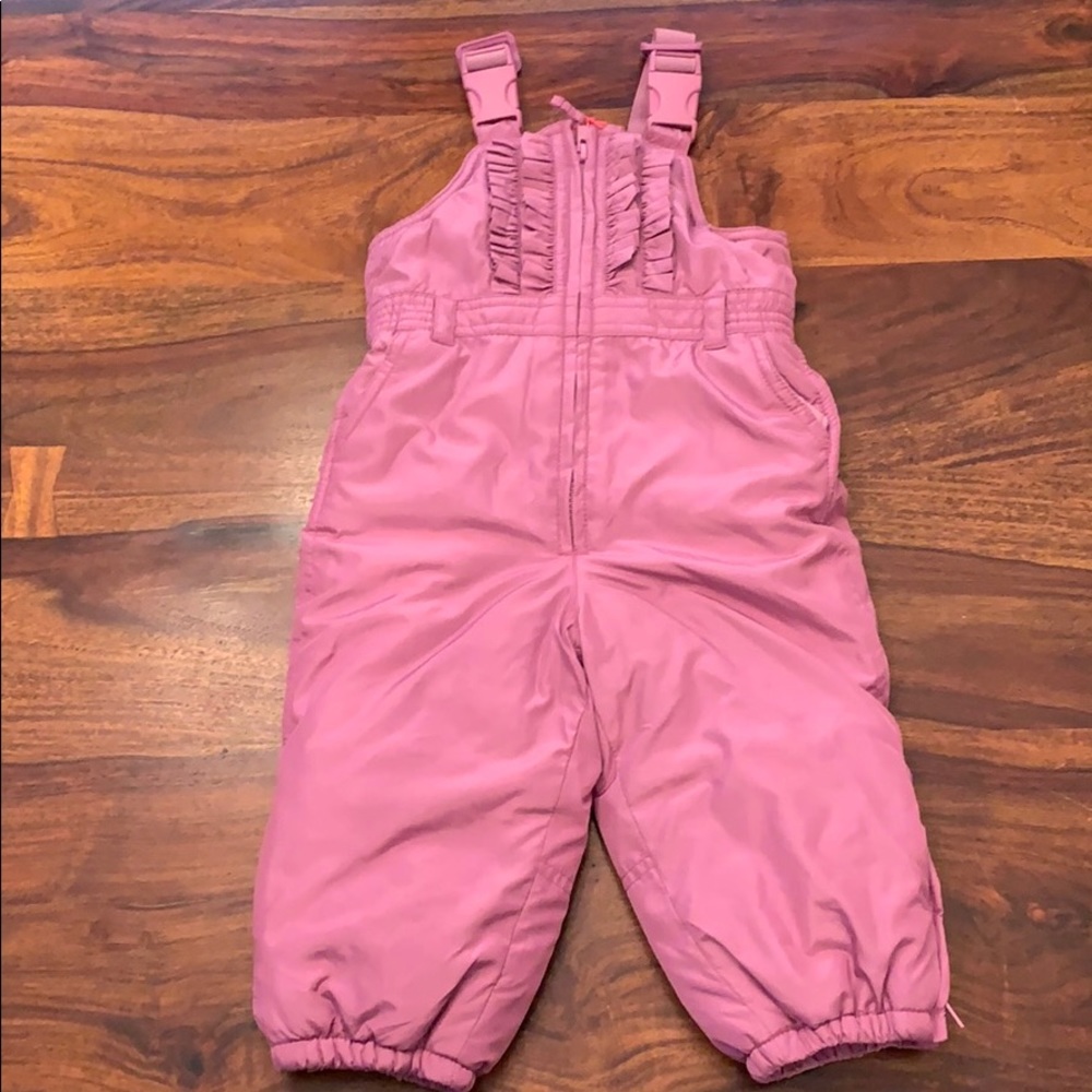BabyGAP  Mauve Snow Suit